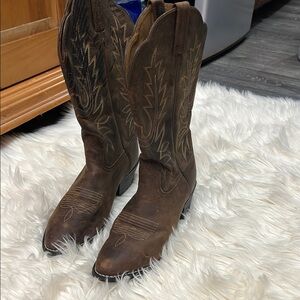 Brown Western Cowboy Boots
